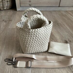 Naghedi St. Barths Petit in Ecru tote bag